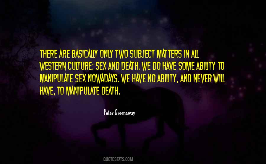 Peter Greenaway Quotes #1402752