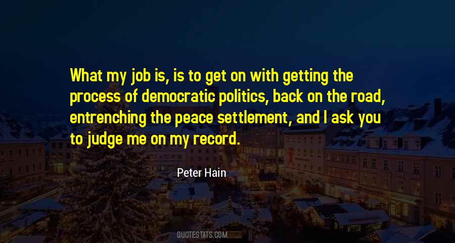 Peter Hain Quotes #1754521