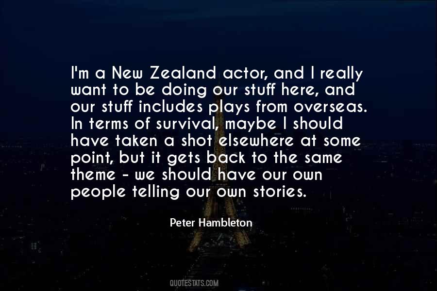 Peter Hambleton Quotes #454336