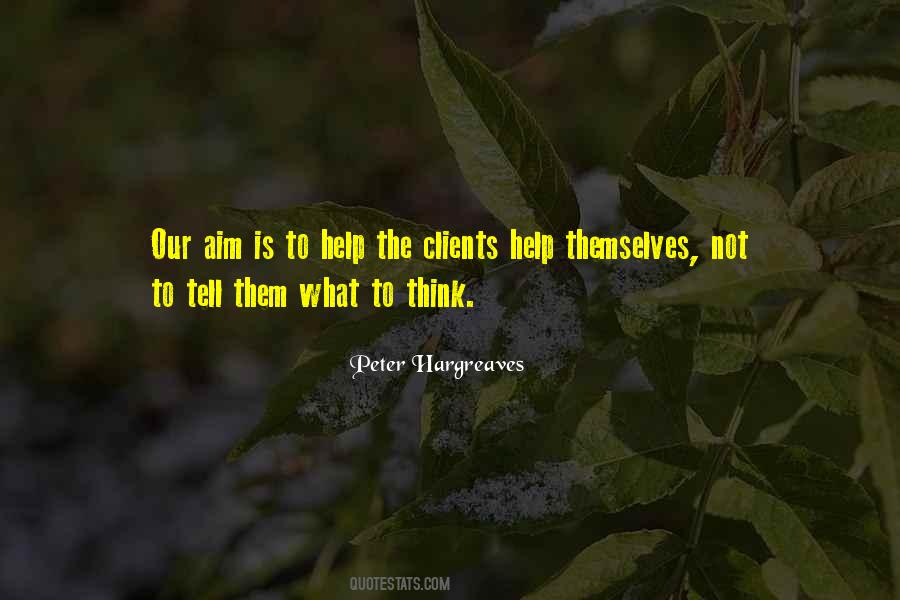 Peter Hargreaves Quotes #1431627