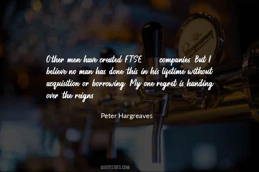 Peter Hargreaves Quotes #157328