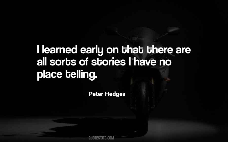 Peter Hedges Quotes #69072