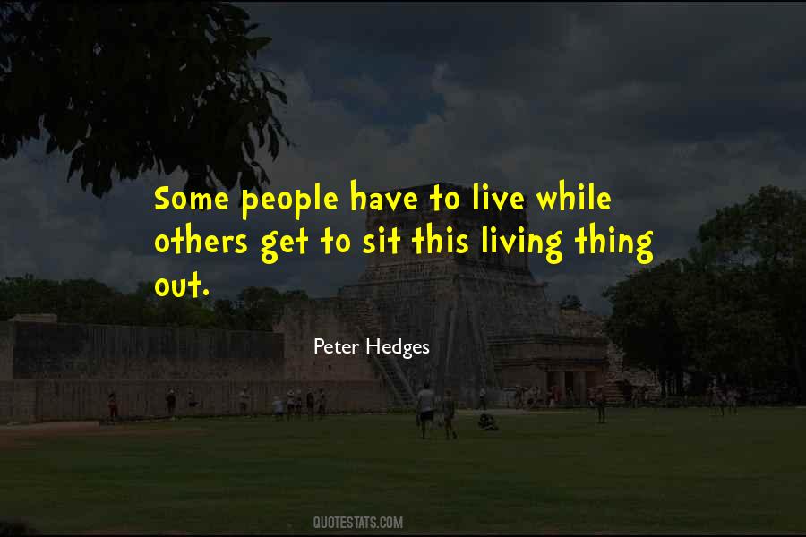 Peter Hedges Quotes #709403