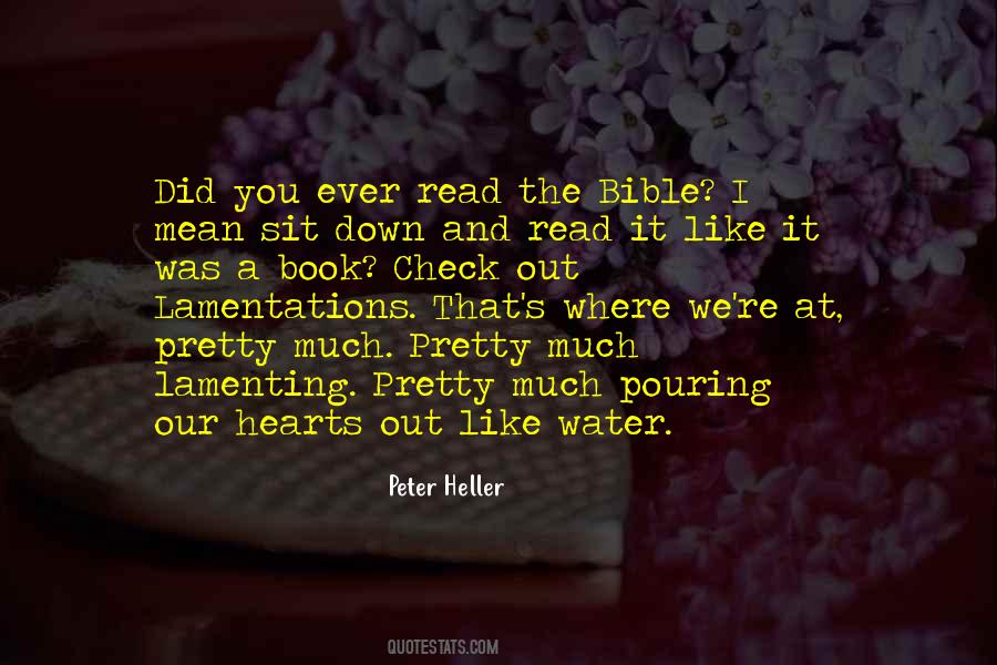 Peter Heller Quotes #8644