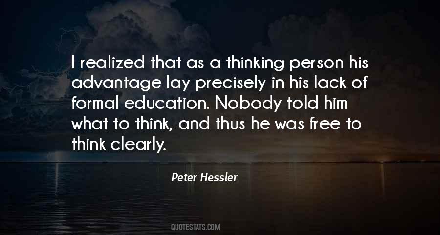 Peter Hessler Quotes #259931