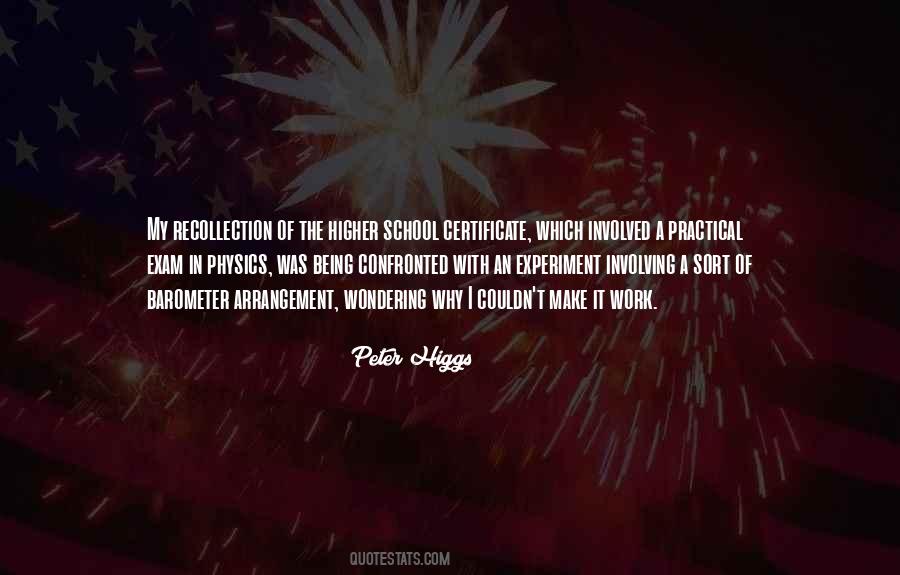 Peter Higgs Quotes #1172809