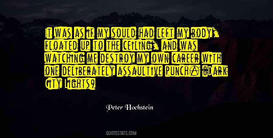 Peter Hochstein Quotes #1808638