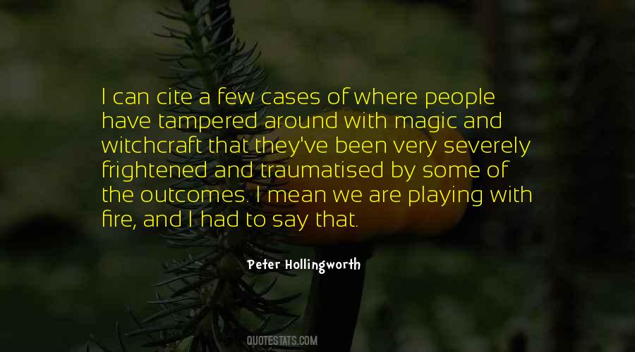 Peter Hollingworth Quotes #102603
