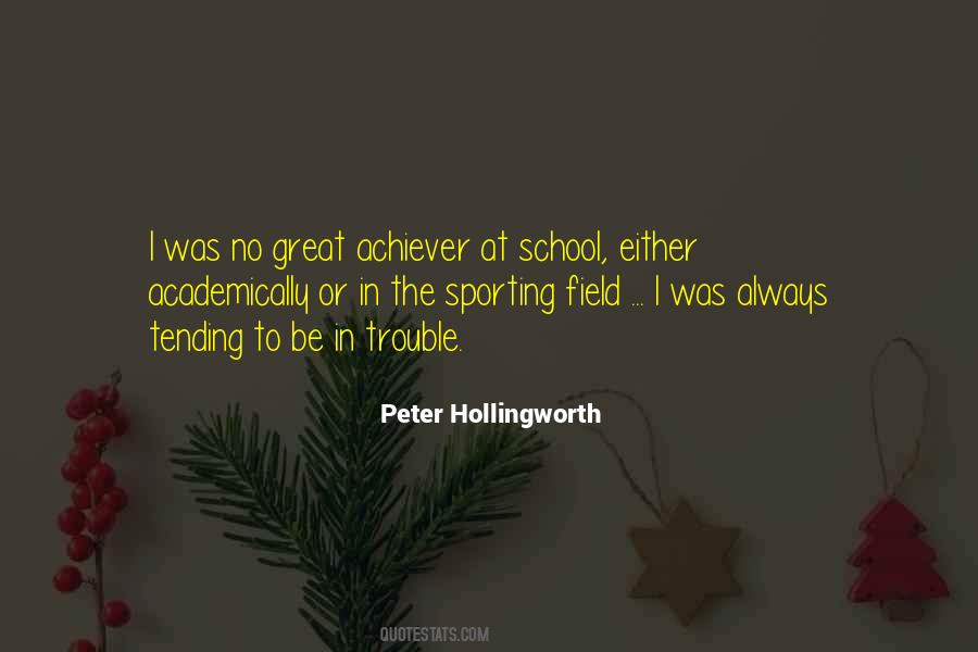 Peter Hollingworth Quotes #615497