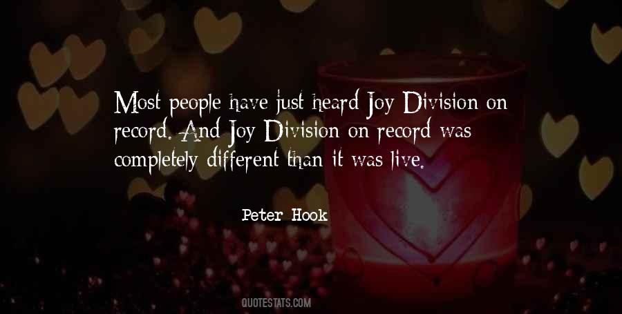 Peter Hook Quotes #1581953