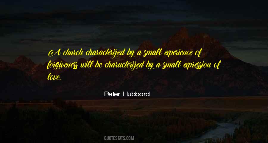 Peter Hubbard Quotes #275821