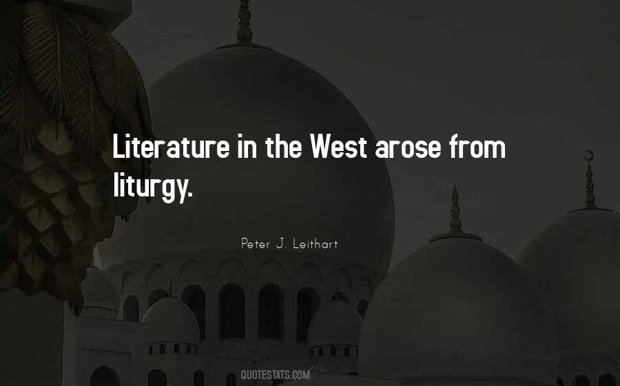 Peter J. Leithart Quotes #962547 Peter J. Leithart Quotes #962547