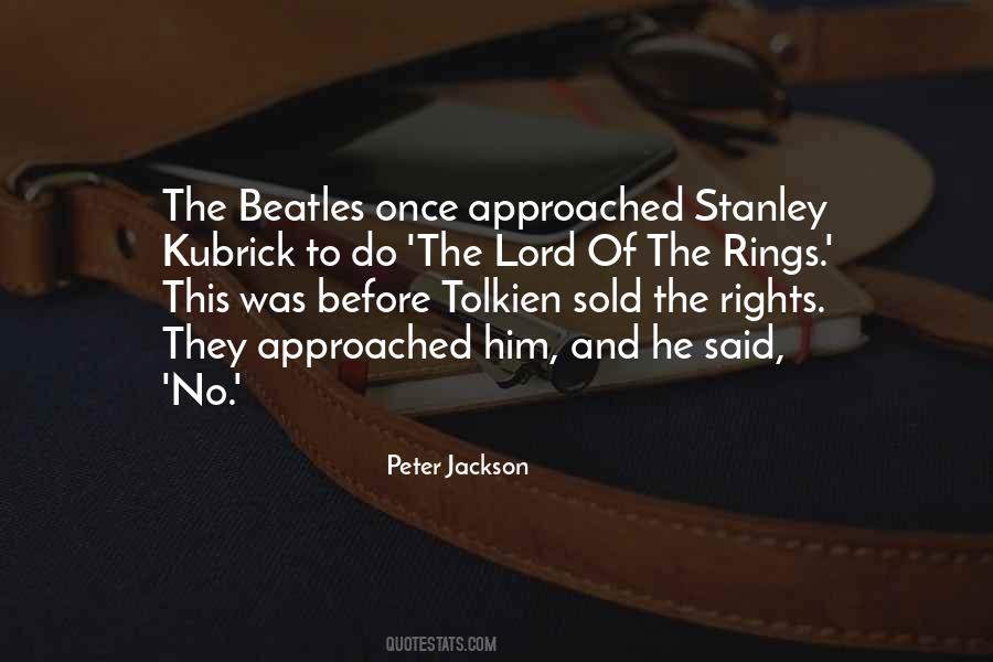 Peter Jackson Quotes #880452
