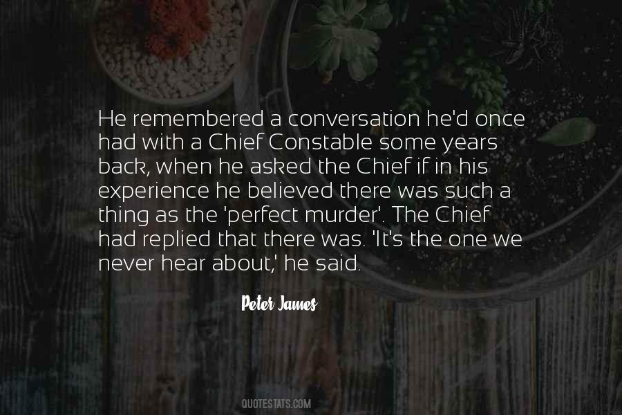 Peter James Quotes #982649