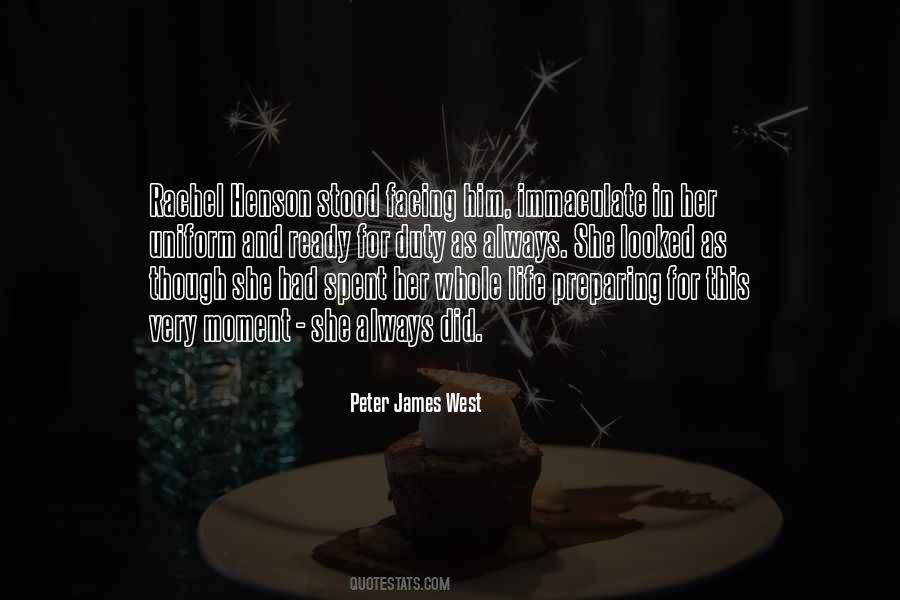 Peter James West Quotes #1207101