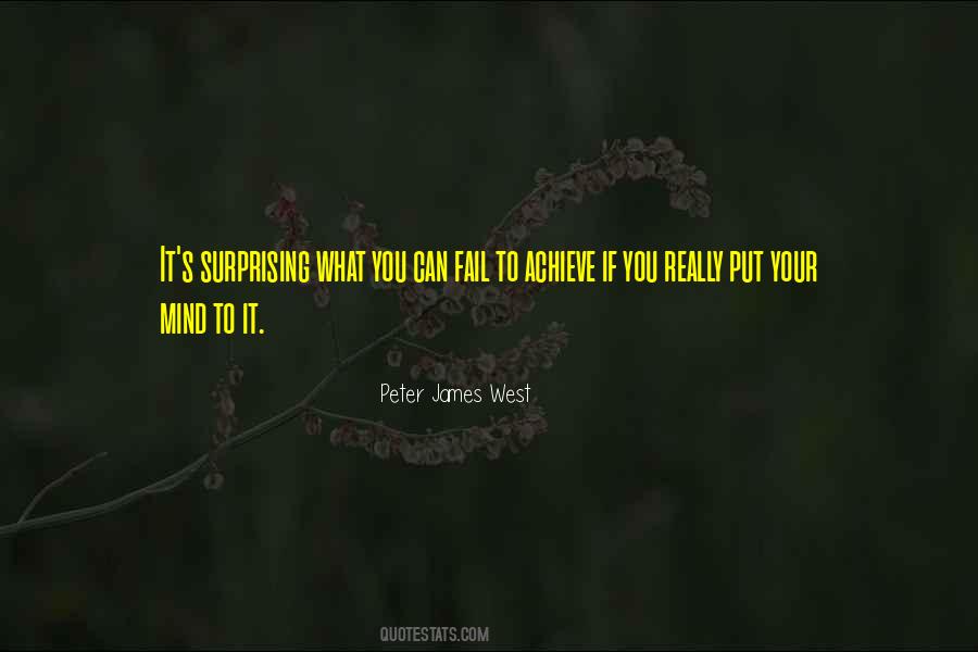 Peter James West Quotes #1363586