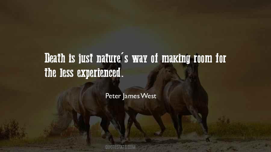 Peter James West Quotes #485133