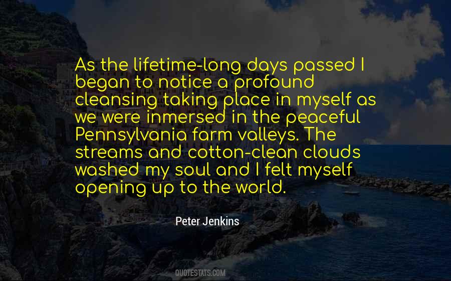 Peter Jenkins Quotes #1574527