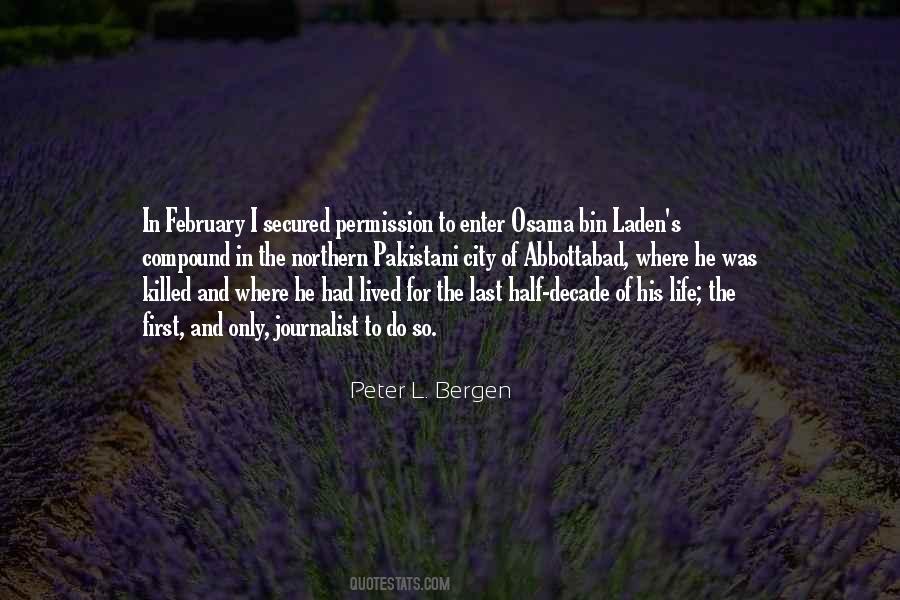 Peter L. Bergen Quotes #1313235