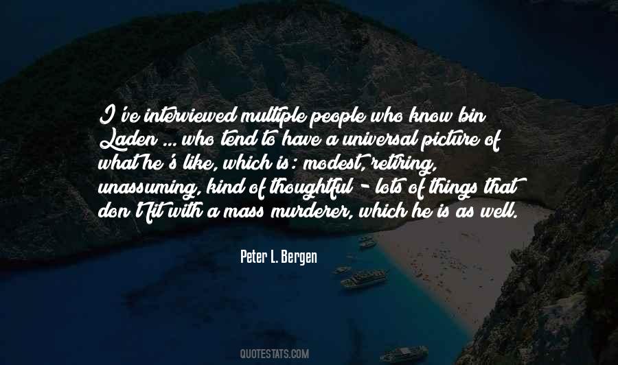 Peter L. Bergen Quotes #481261