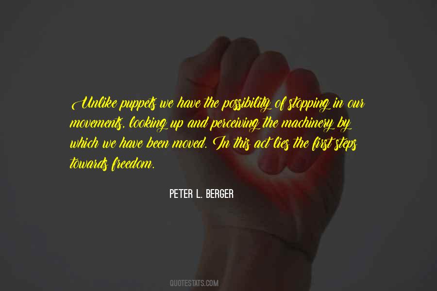 Peter L. Berger Quotes #1369297