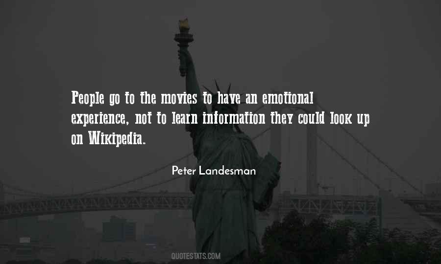 Peter Landesman Quotes #733413