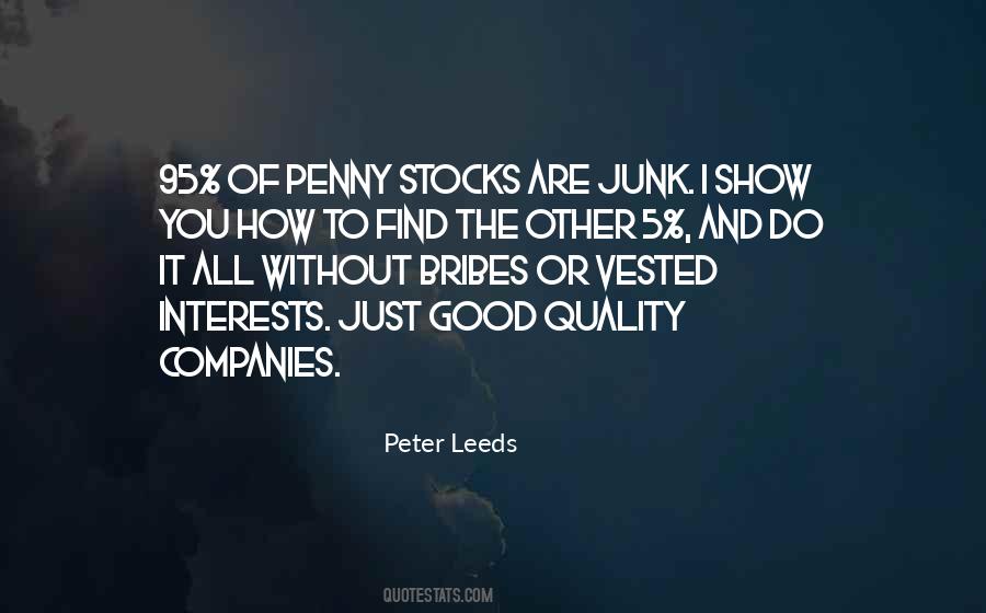 Peter Leeds Quotes #211273