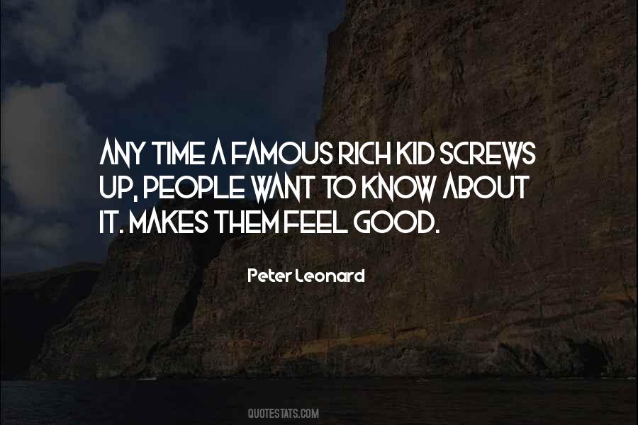 Peter Leonard Quotes #1330198 Peter Leonard Quotes #1330198