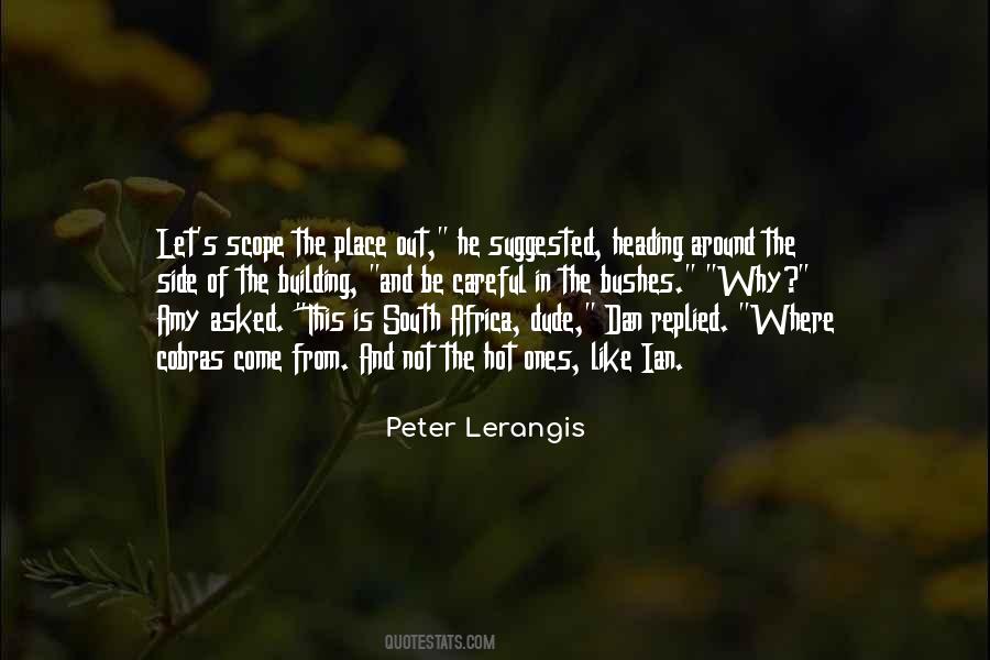 Peter Lerangis Quotes #1316565