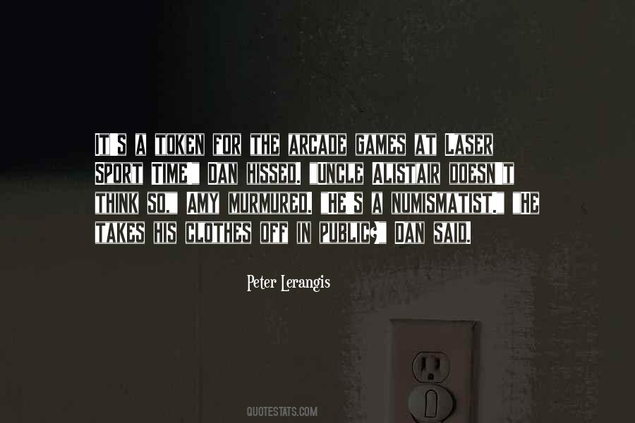 Peter Lerangis Quotes #1586037