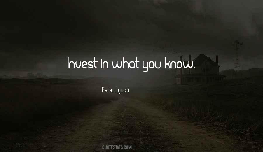 Peter Lynch Quotes #1351993