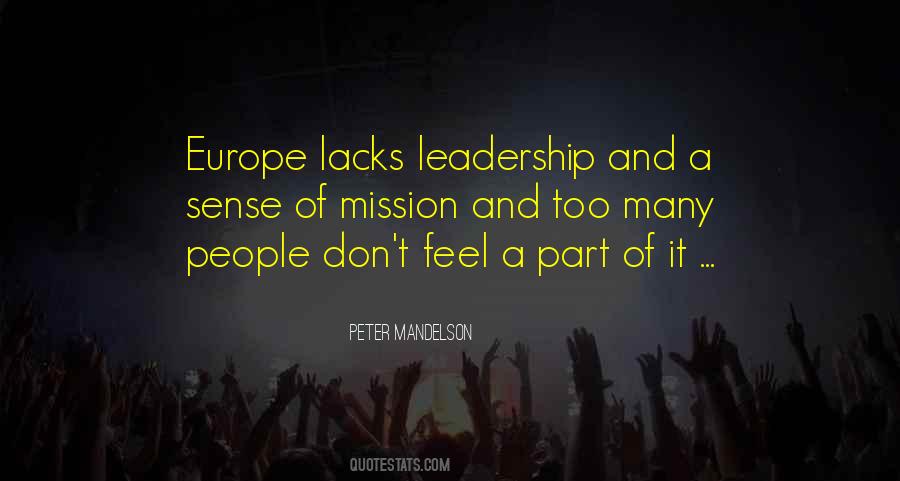 Peter Mandelson Quotes #1797033