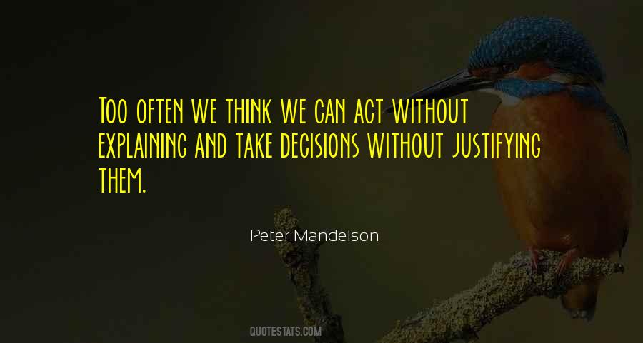 Peter Mandelson Quotes #312427