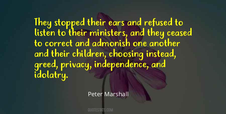 Peter Marshall Quotes #274852