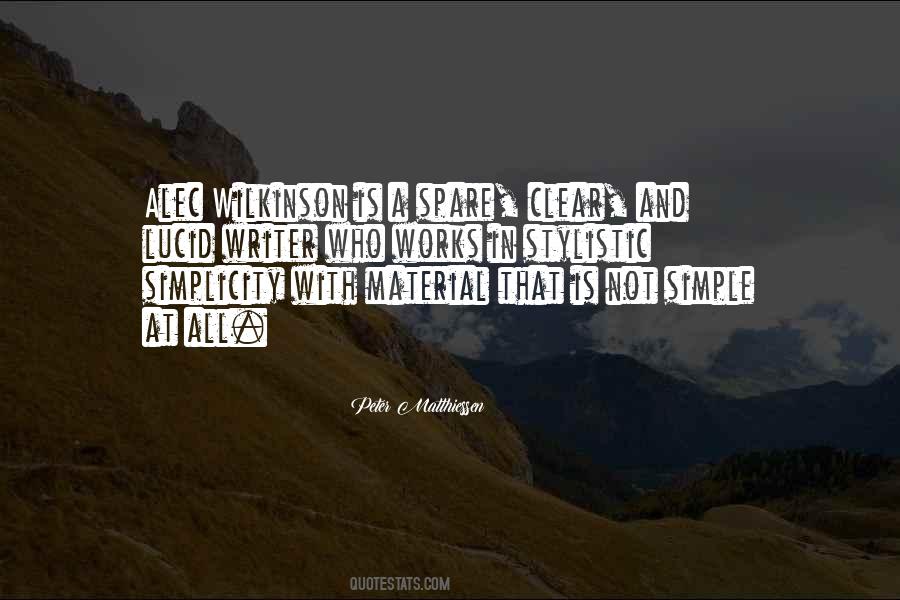 Peter Matthiessen Quotes #139489