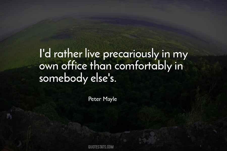 Peter Mayle Quotes #468696