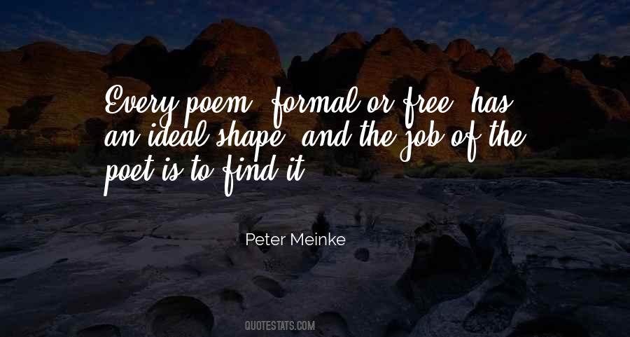 Peter Meinke Quotes #141899