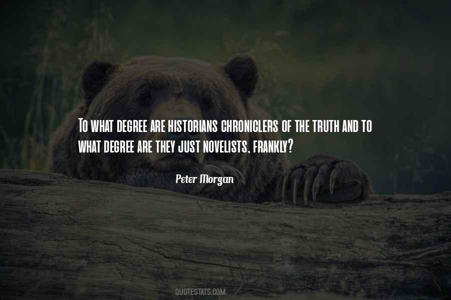 Peter Morgan Quotes #1741019