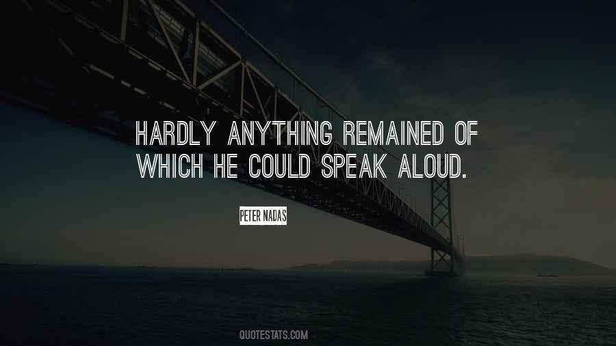Peter Nadas Quotes #833231