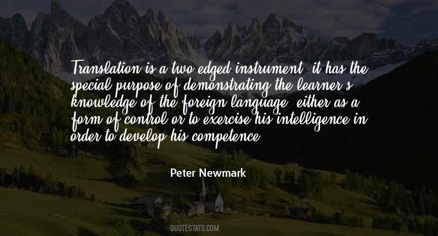 Peter Newmark Quotes #22420