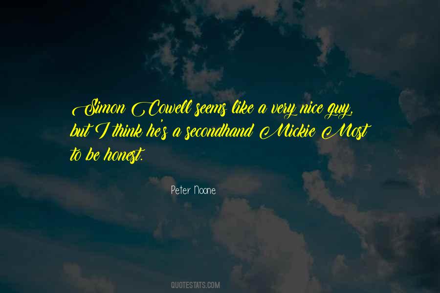 Peter Noone Quotes #675410