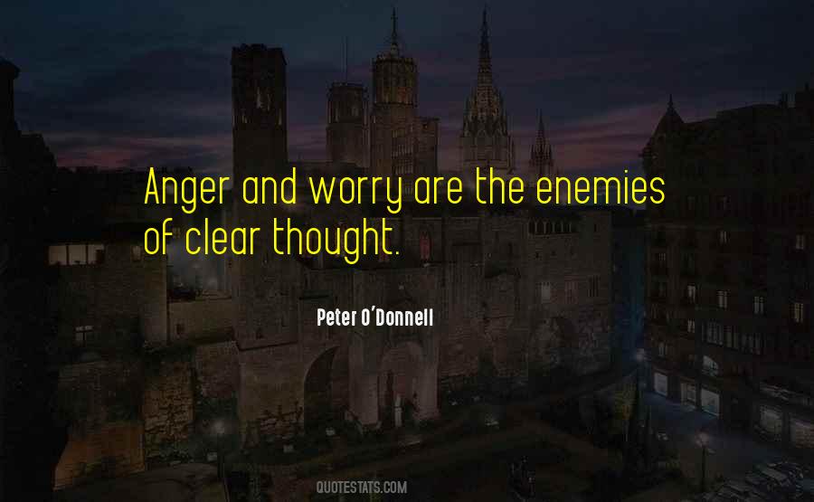 Peter O'Donnell Quotes #128821