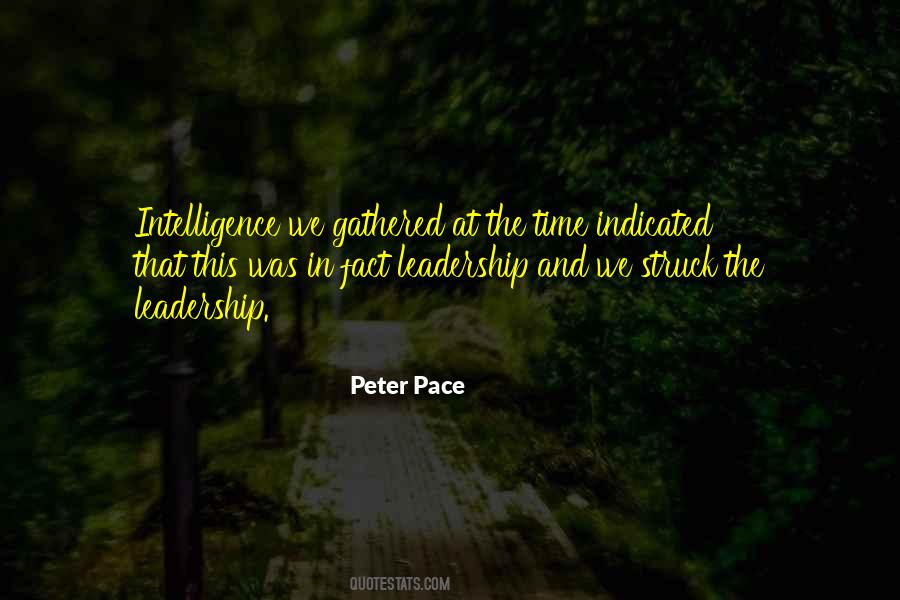 Peter Pace Quotes #279306