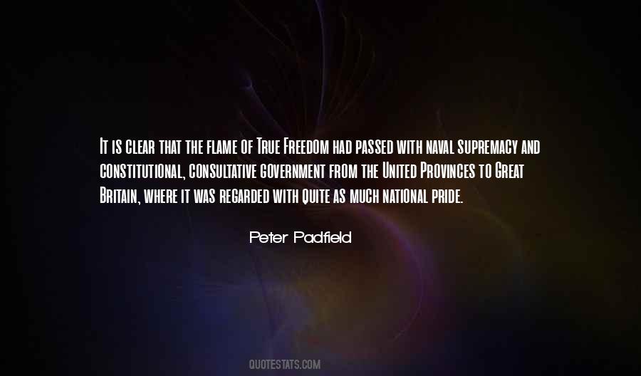 Peter Padfield Quotes #1209870
