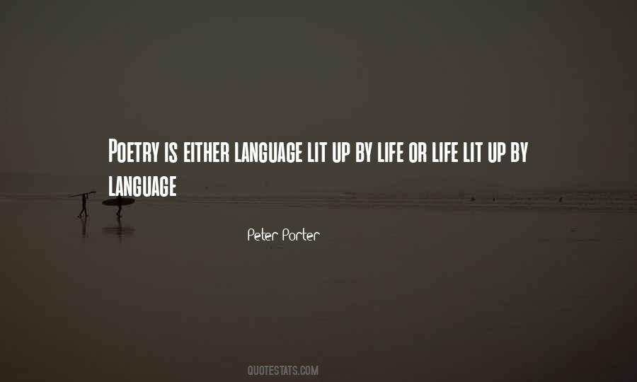 Peter Porter Quotes #1698857