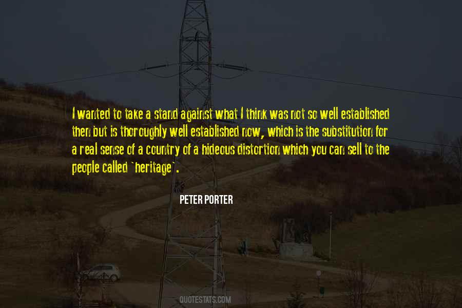 Peter Porter Quotes #211300