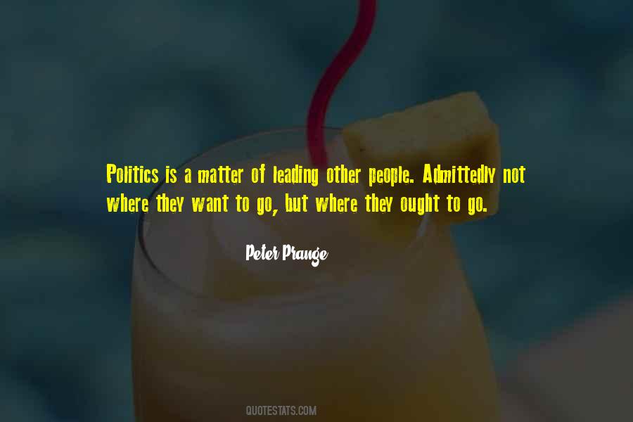Peter Prange Quotes #269804