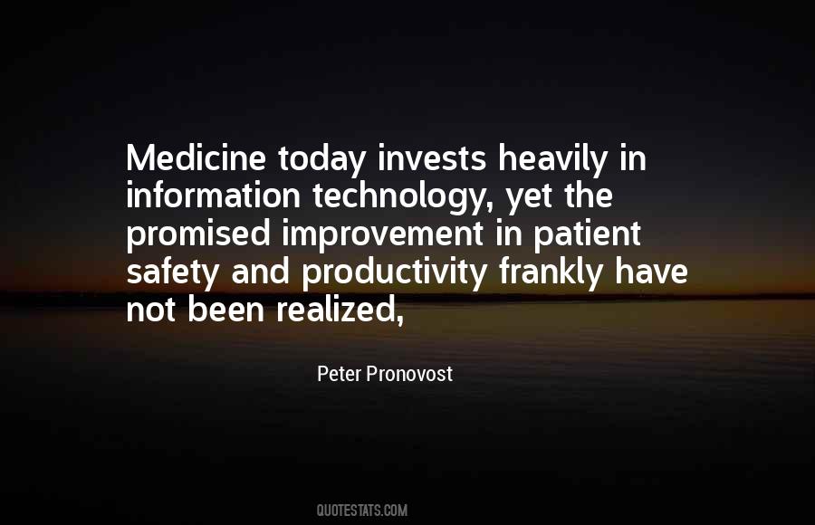 Peter Pronovost Quotes #353391