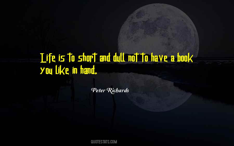 Peter Richards Quotes #1695426