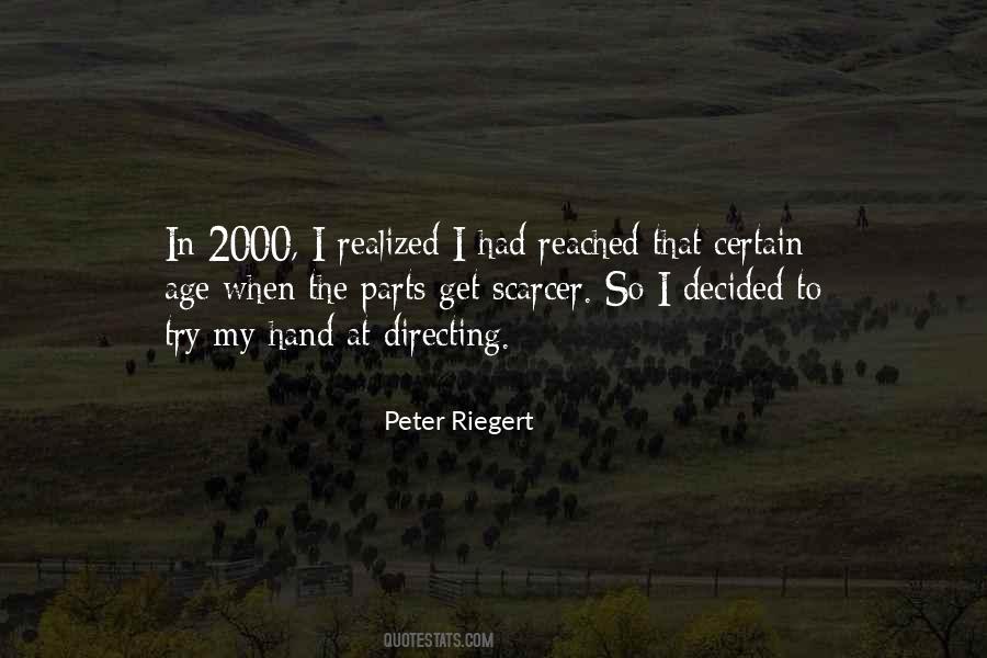 Peter Riegert Quotes #508631